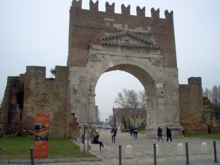 Arch of Augustus, Rimini, Italy