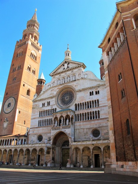 Torazzo tower and Cremona Cathedral, Lombardy, Italy
