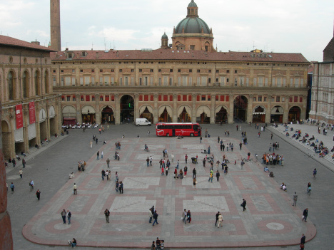 Bologna, Piazza Maggiore, Italy