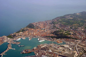 Ancona Aerial view, Marche, Italy