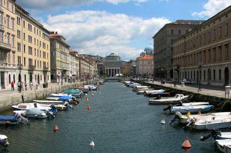 Canal Grande, Trieste, Friuli-Venezia Giulia, Italy