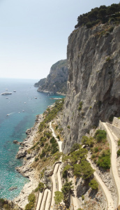 Capri coastline, Campania, Italy