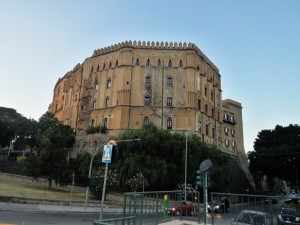 Palazzo dei Normanni - back view, Palermo, Sicily, Italy