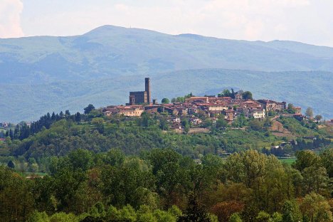 Poppi Castle, Casentino, Tuscany, Italy