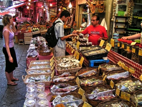 Vucciria market, Palermo, Sicily, Italy