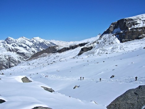 Gran Paradiso ski, Italy