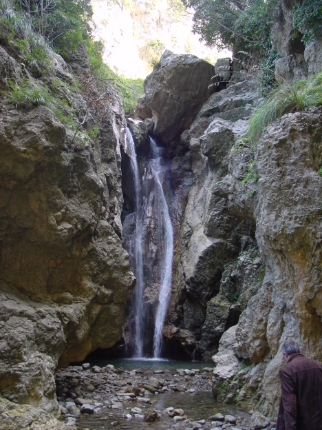 Catafurco waterfall, Nebrodi Mountains, Sicily, Italy