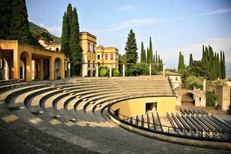 Il Vittoriale teatro, Gardone Riviera, Italy