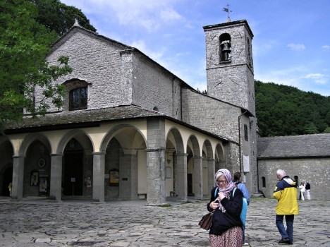 Santuario della verna, Tuscany, Italy