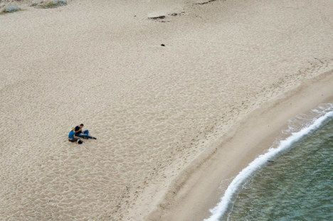 Costa Paradiso sandy beach, Sardinia, Italy