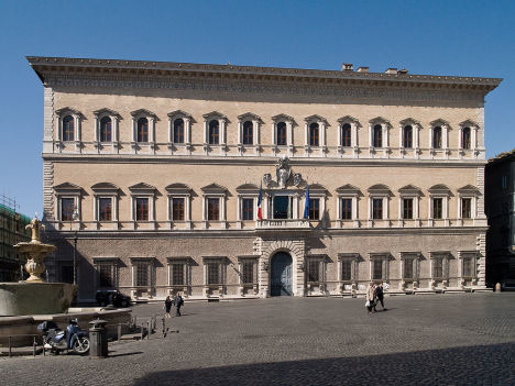 Palazzo Farnese, Rome, Italy