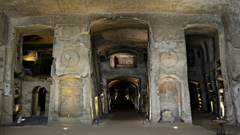 Catacombs of San Gennaro, Naples, Campania, Italy