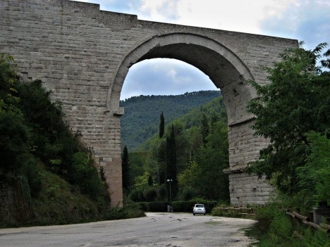 Roman Bridge of Augustus, Narni, Umbria, Italy