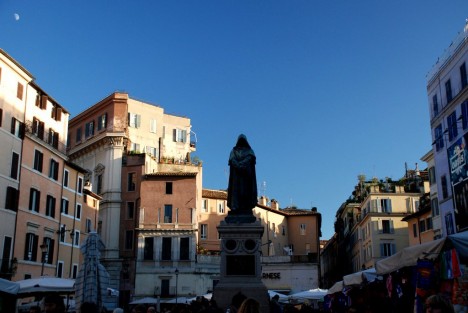 Giordano Bruno monument, Campo dei Fiori, Rome, Lazio, Italy