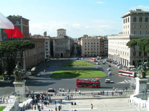 Piazza Venezia, Rome, Lazio, Italy