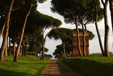 Parco Delle Tombe Di Via Latina, Rome, Lazio, Italy