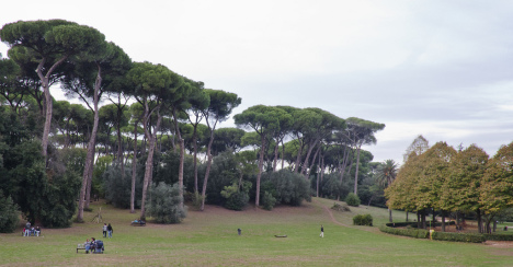 Villa Ada park, Rome, Lazio, Italy