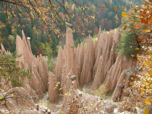 Ritten Earth Pillars in Trentino-Alto Adige/Südtirol, Italy