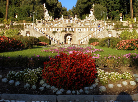 Villa Gorzoni and Parco di Pinocchio, Collodi, Tuscany, Italy