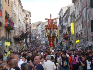 Festa dei Candelieri, Sassari, Sardinia, Italy