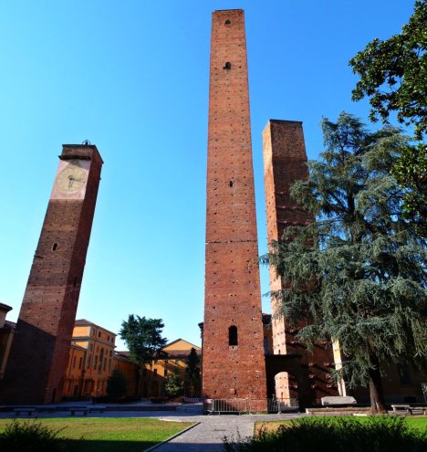 Pavia watchtowers, Lombardy, Italy