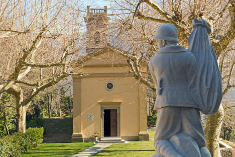 Sant’Anna di Stazzema (church and World War I memorial), Tuscany, Italy