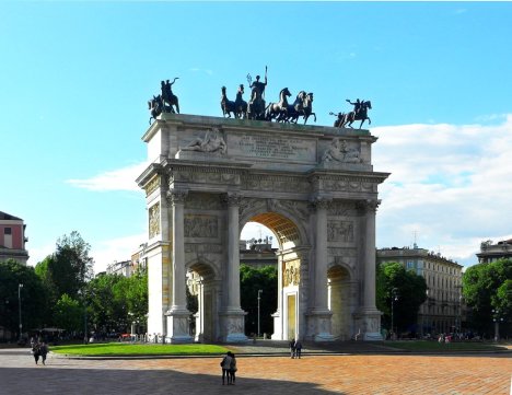 Arco della Pace, Milano, Lombardy, Italy