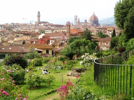 Giardino delle Rose, Florence, Tuscany, Italy