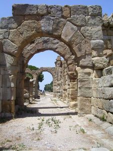 Greek - Roman ruins at Tindari, Sicily, Italy
