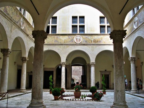 Palazzo Piccolomini, Pienza, Tuscany, Italy