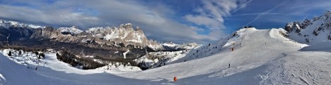 Faloria - Cristallo ski resort, Cortina d'Ampezzo, Veneto Dolomites, Italy