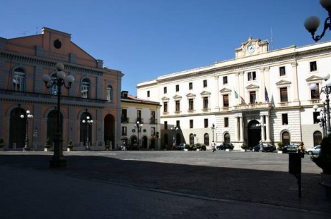 Piazza Mario Pagano, Potenza, Basilicata, Italy