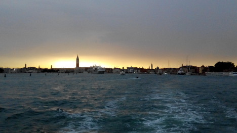 sunset Venice