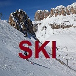 skiing arabba italy