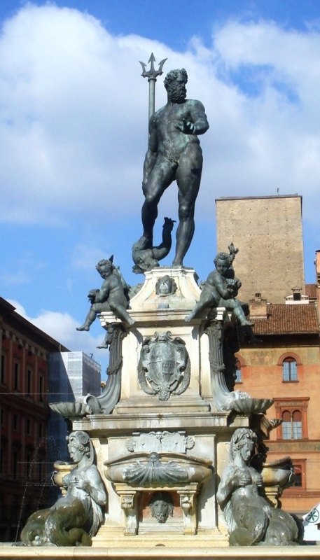 Fontana del Nettuno, Bologna, Emilia-Romagna, Italy