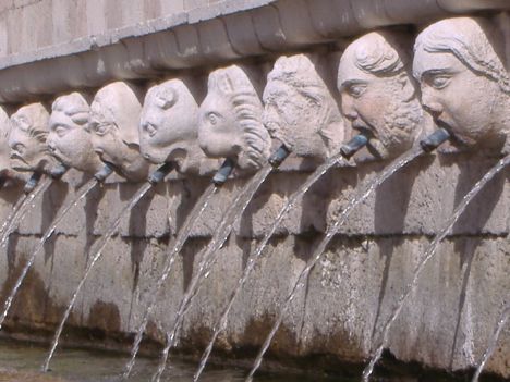 Fontana delle 99 Cannelle, L'Aquila, Italy