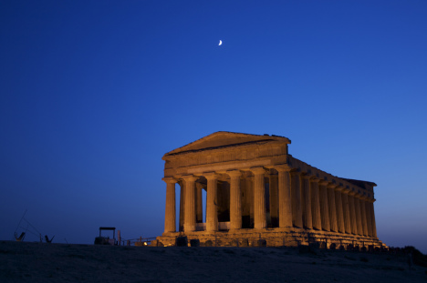 Temple of Concordia, Agrigento, Sicily, Italy