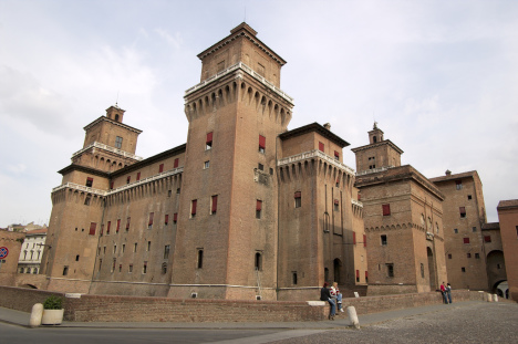 Castello Estense, Ferrara, Italy