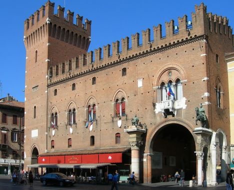 Ferrara City Hall, Emilia-Romagna, Italy