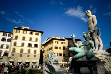Piazza della Signoria, Florence, Tuscany