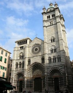 Genova Cathedral, Liguria, Italy