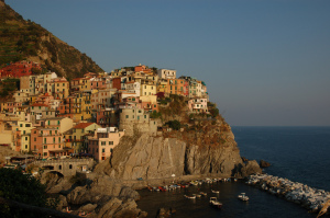Manarola - one of five villages of Cinque Terre, Liguria, Italy