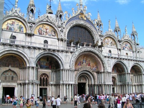 St Mark's basilica, Piazza San Marco, Venice, Italy