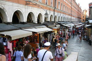 Rialto bridge market, Venice, Italy