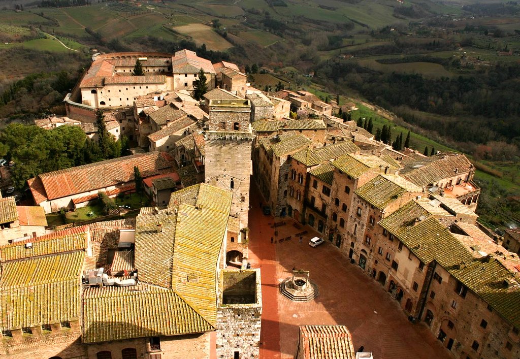 View of San Gimignano, Tuscany, Italy
