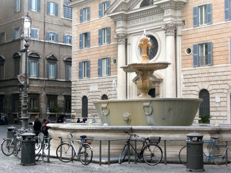 Fontane di Piazza Farnese, Rome, Italy