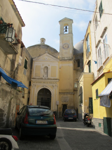 Abbazia di San Michele Arcangelo. Procida island, Campania, Italy