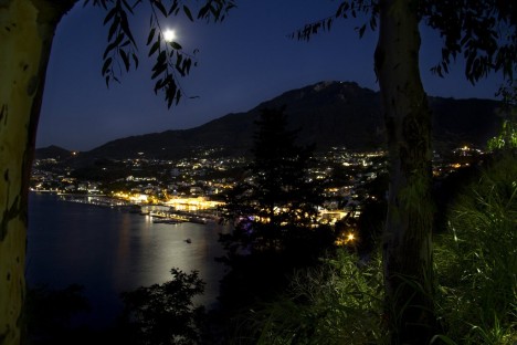 Casamicciola during the night, Ischia, Campania, Italy