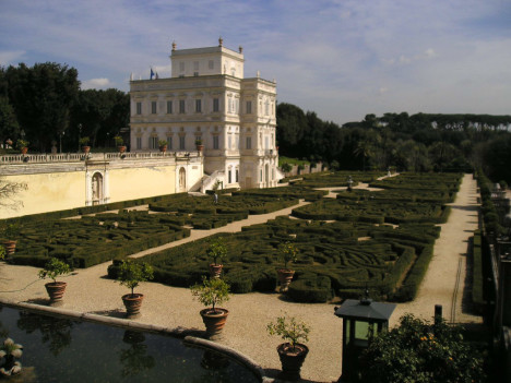 Villa Doria Pamphili gardens, Rome, Lazio, Italy