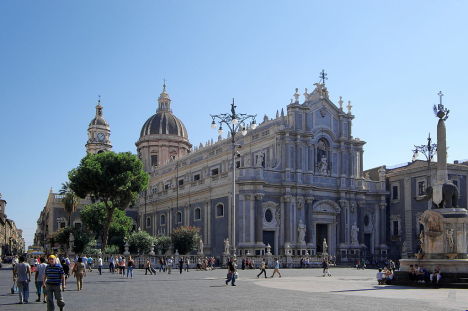 St. Agatha Cathedral, Catania-Sicily, Italy